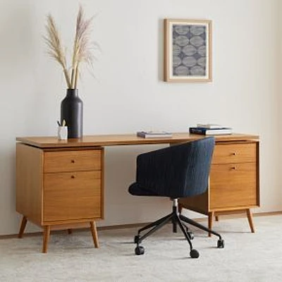 We Mid Century Collection Acorn Modular Set Desktop And File 2