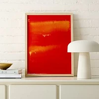 Lightbox by Getty POD, Framed Paper, Natural Maple, 18x24