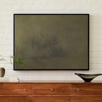 Untitled I by Brittney Schulz, Canvas Floater, Framed Black Maple, 40x30