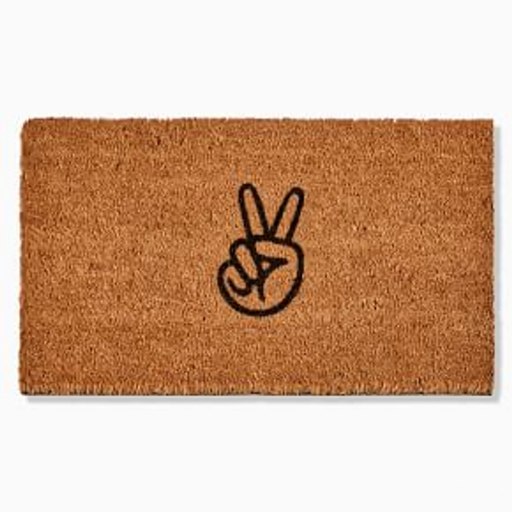 Nickel Designs, Doormat, Peace