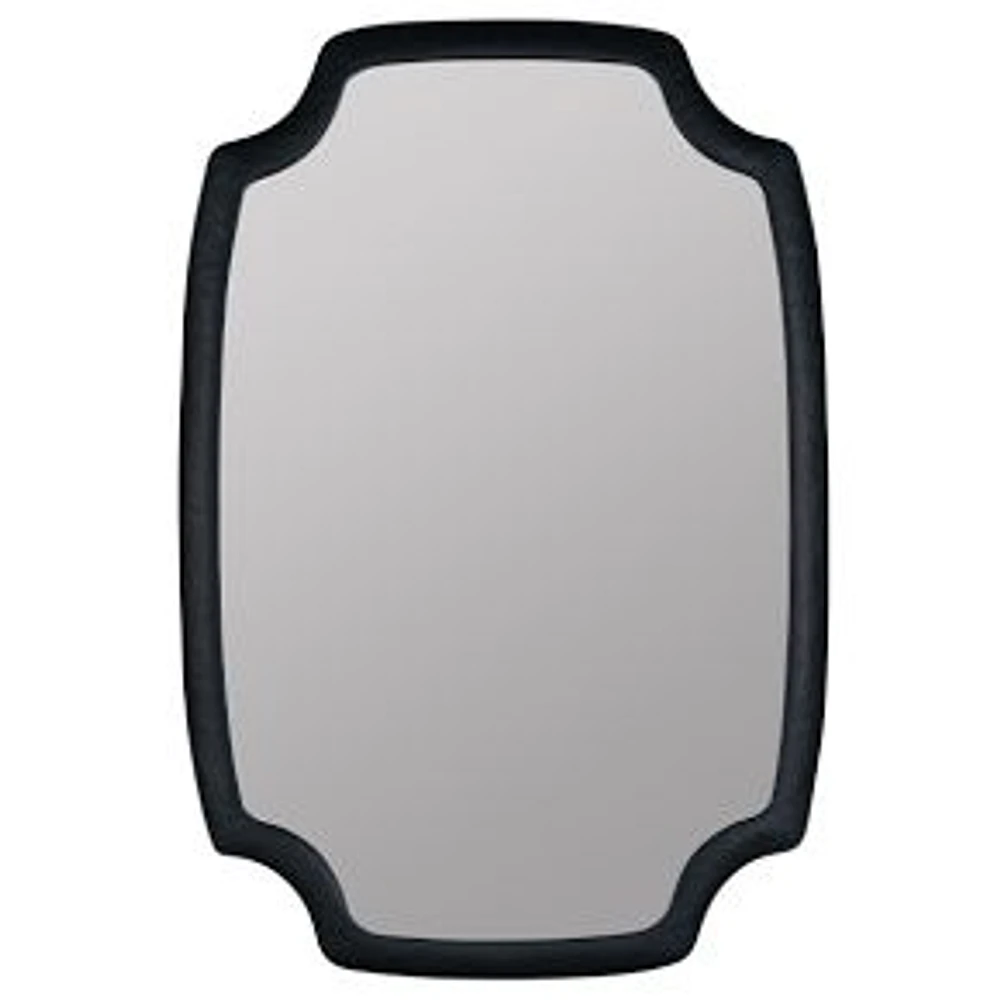 Beverly Metal Frame Wall Mirror, 25.5"Wx38"H