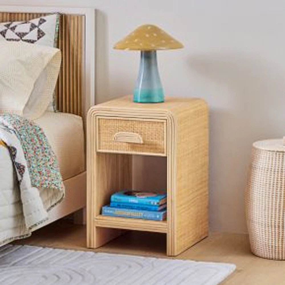 Willow Rattan Nightstand