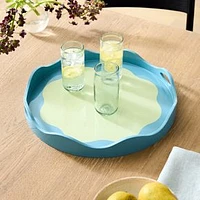 Rhode Lacquer Tray, Blue