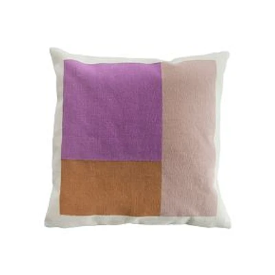 Barcelona Colorblock Pillow, Multi