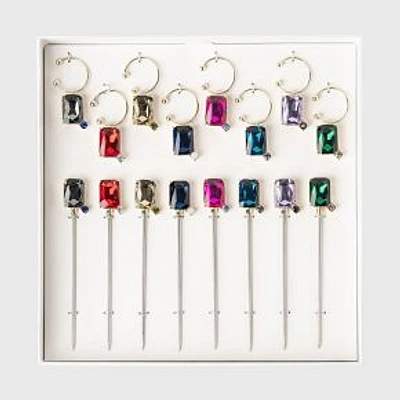 Party Set, Cocktail Picks and Wine Charms