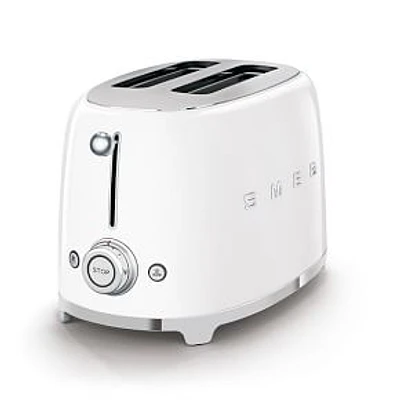 Smeg Long 4-Slice Toaster, White