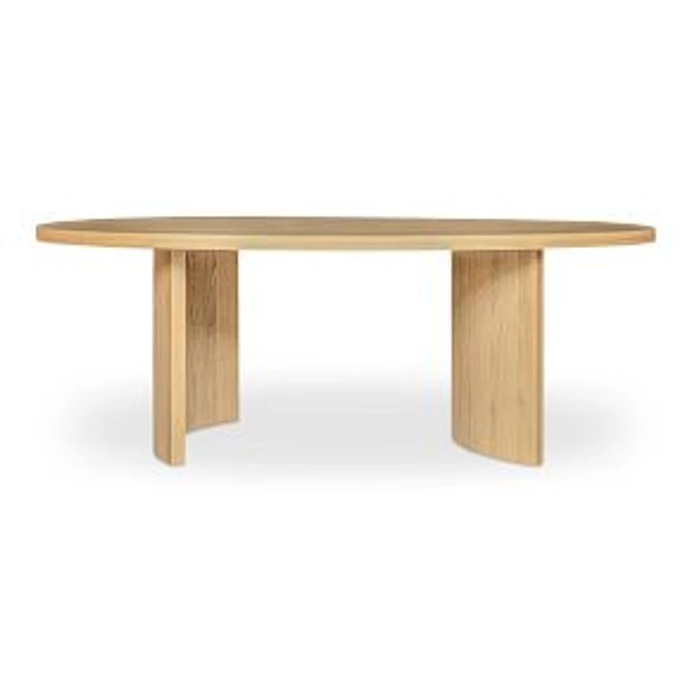 Phineas Coffee Table, 48", Natural