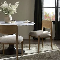 Boynton Dining Chair, Natural Ash Veneer, Essence Natural, Natural Nettlewood