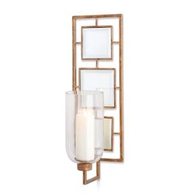 Barclay Butera Wilshire Wall Candle Sconce, Antique Gold