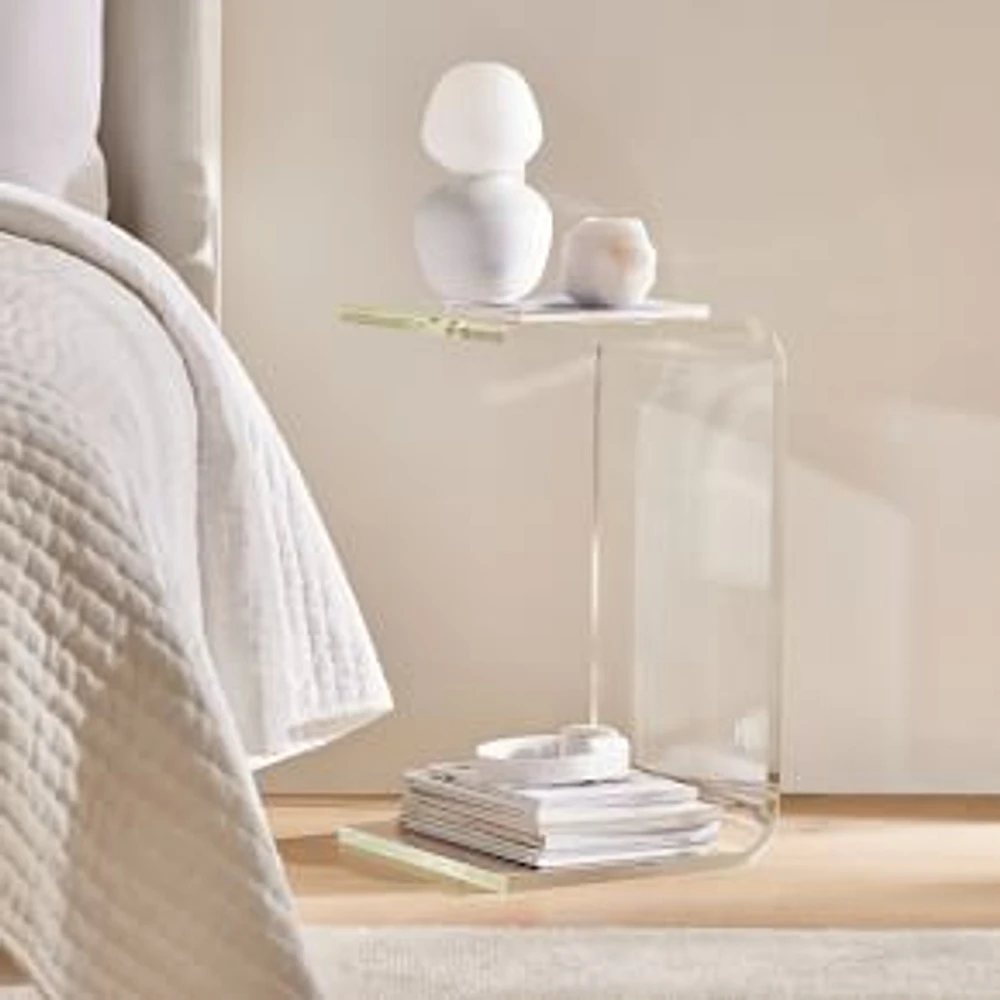 Acrylic C Nightstand, WE Kids