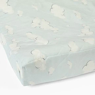 Joseph Altuzarra Clouds Changing Pad Cover, Sky Blue