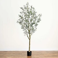 Faux Greco Olive Tree, 7'