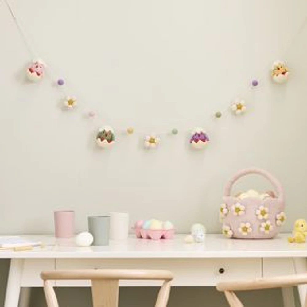 Felt Easter Chicks Garland