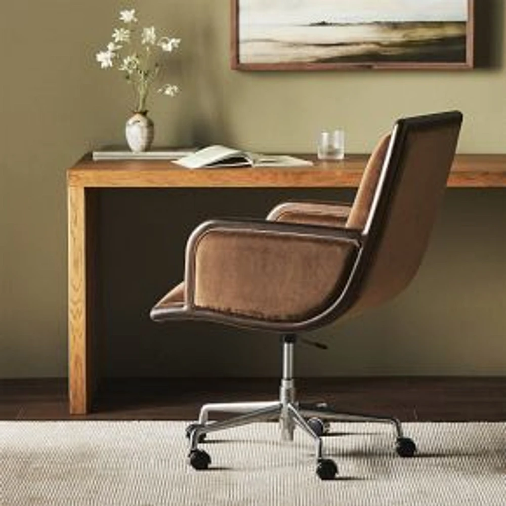 Anniki Desk Chair, Sapphire Coco