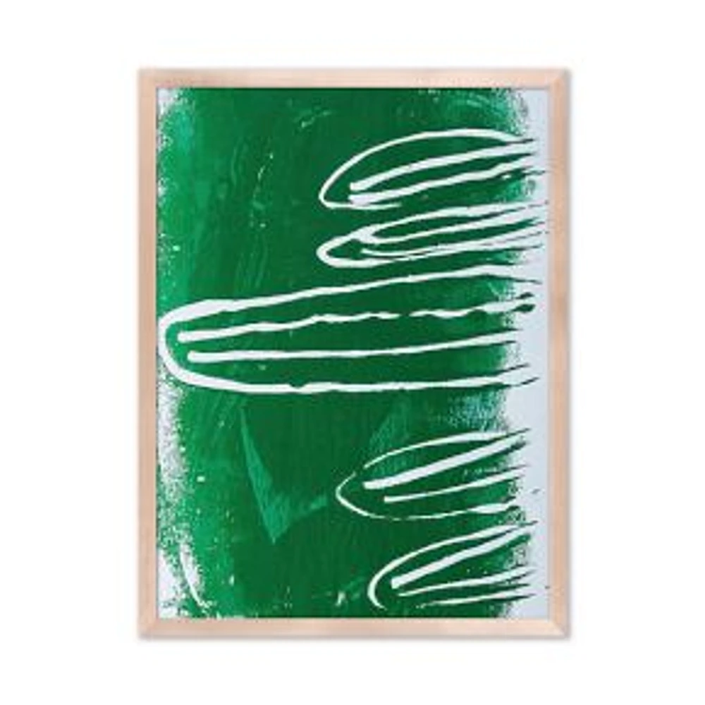 Green I by Artlifiting: Brian Rush Framed

Paper Natural Maple 18x24