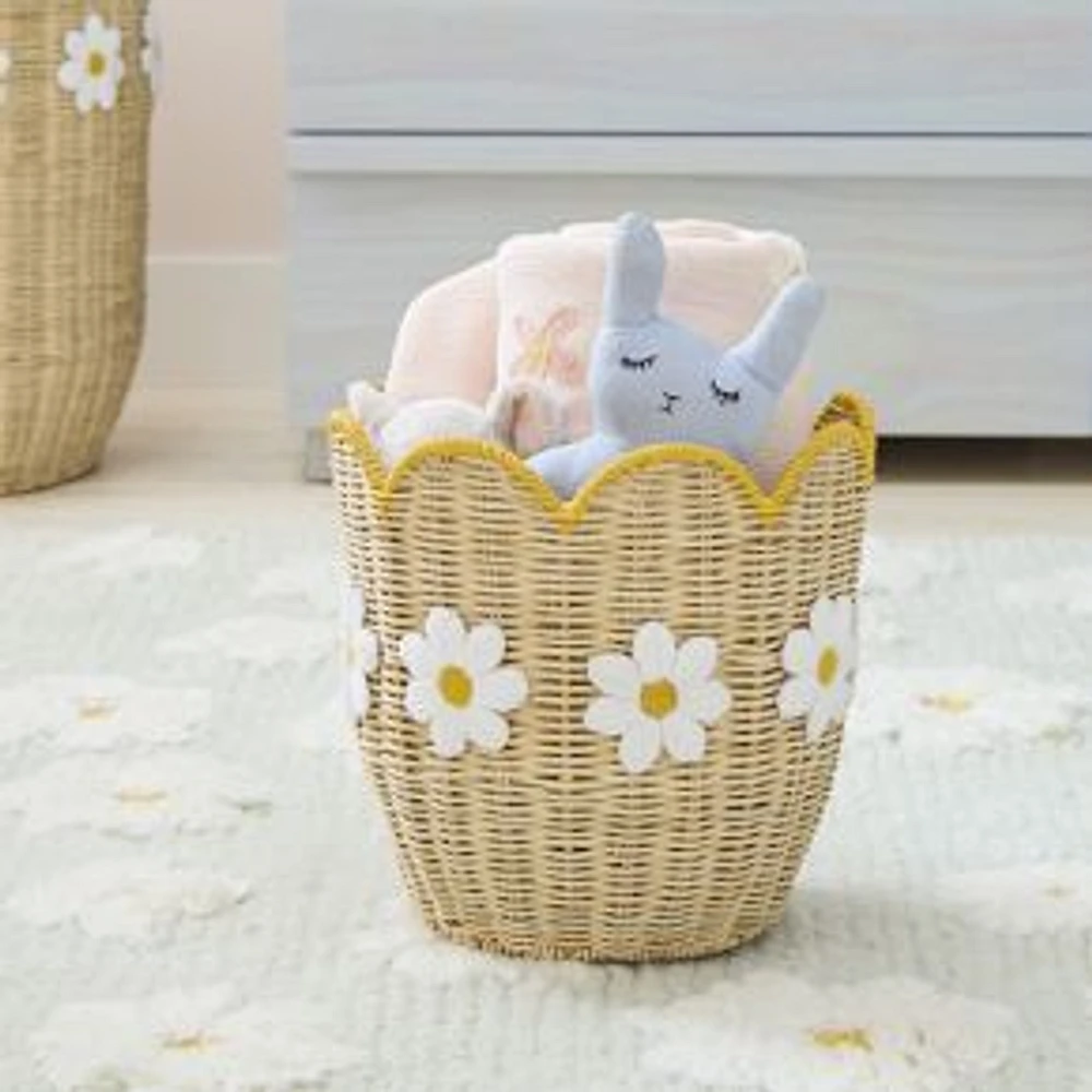 Daisy Rattan Basket