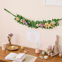 Felt Spring Floral Garland