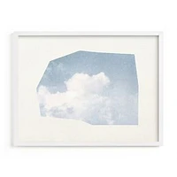 A Scrap Of The Sky II Wall Art, 18" x 24", Blue