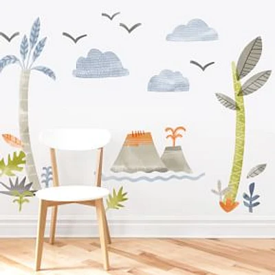 Dino Landscape Peel & Stick Wallpaper Kit, WE Kids