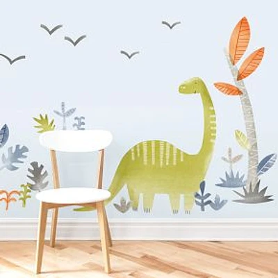 West Elm x Mej Mej Ralph The Dinosaur Wallpaper