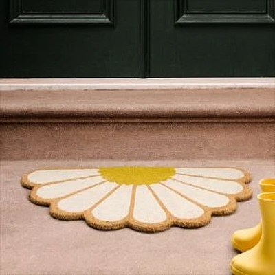 Spring Daisy Easter Doormat, 18x30"