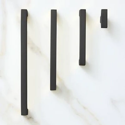 Abbington Drawer Hardware, 4" Pull, Matte Black