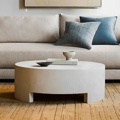 Madison 36" Coffee Table, Chalk