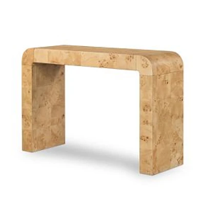 Jenson 45" Console Table, Natural Poplar