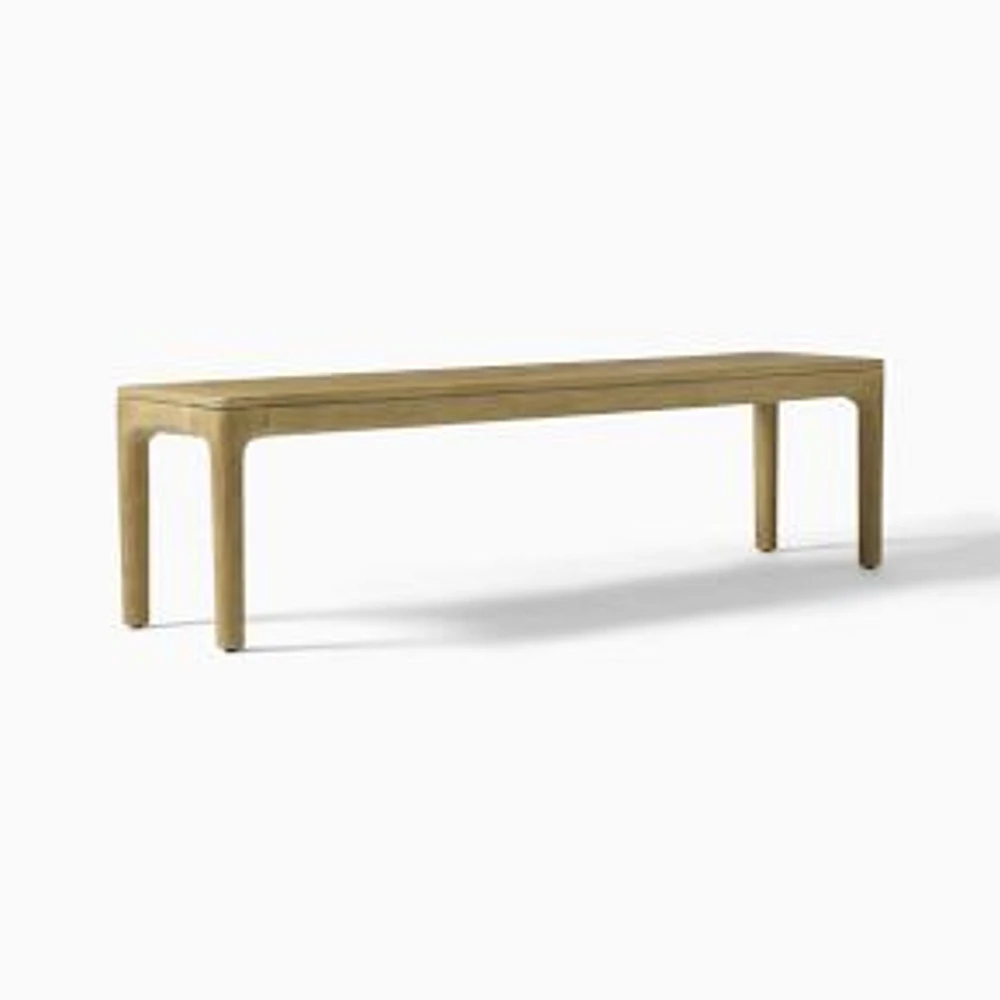 Catalina Outdoor 66" Dining Bench, Reef