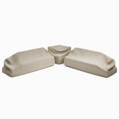 Portside Collection 3-Piece Sectional Protective Cover