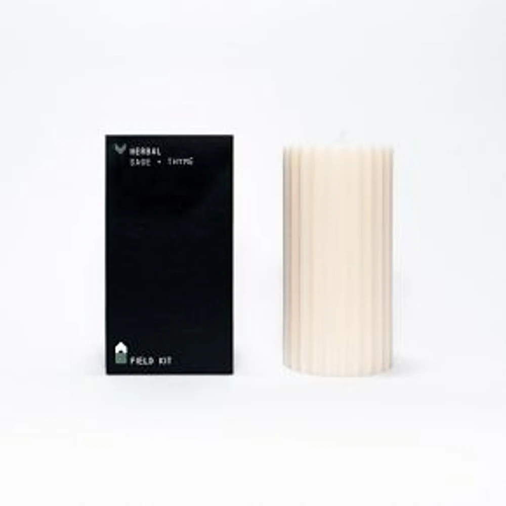 Field Kit Pillar Candle