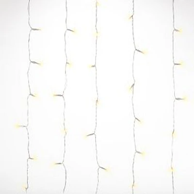 Regular Led Firecracker Curtain Light Warm White 18" Led Plug-In 6 Drops