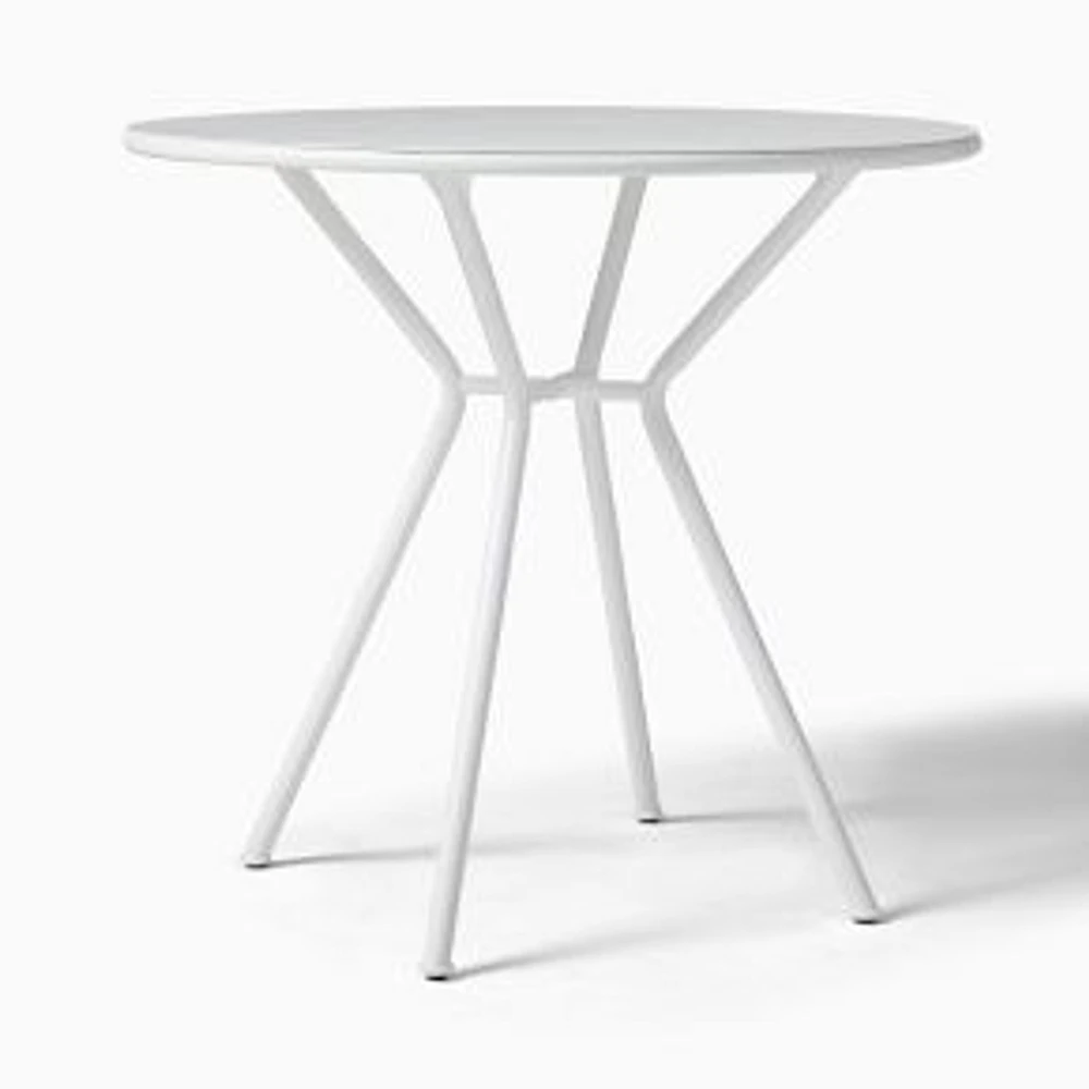 Portofino Outdoor 32" Bistro Table, White