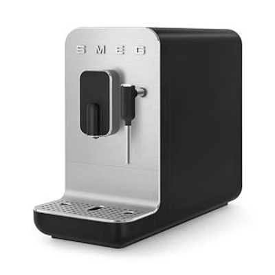 Smeg Fully-Automatic Coffee Machine with Steamer, Black