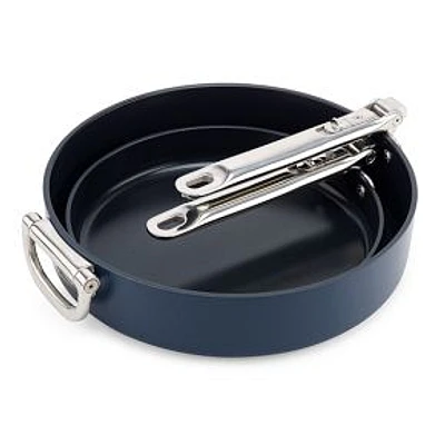 Joseph Joseph Space Saving 3-Piece Essential Cookware Set with Folding Handles