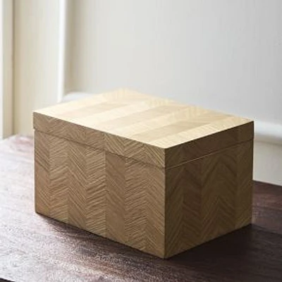 Georgia Graphic Wood Decorative Box