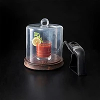 Crafthouse Glass Smoking Cloche & Chips, Individual
