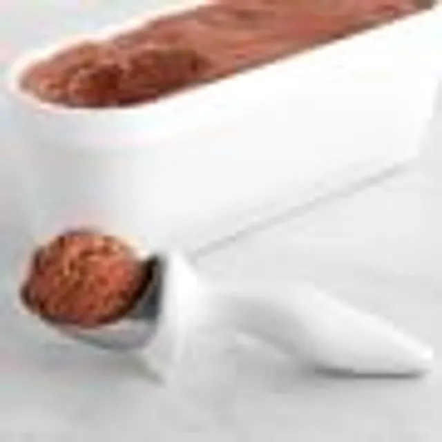 Crate&Barrel Tovolo Tilt-Up White Ice Cream Scoop