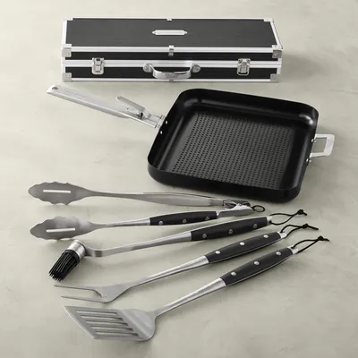 Williams-Sonoma Elite Hard-Anodized Nonstick 11-Inch Square Grill