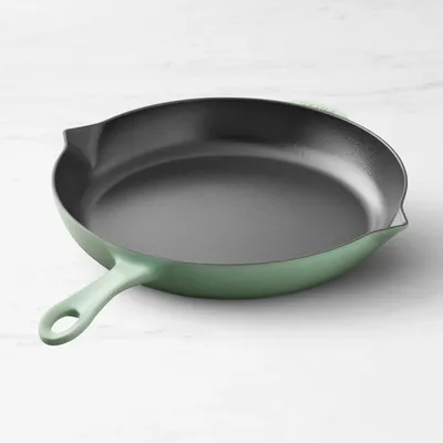 Enameled Cast Iron 12 Skillet - Agave