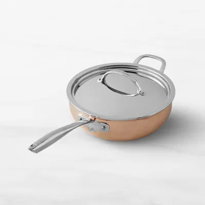 Williams-Sonoma Elite Hard-Anodized Nonstick 6-Quart Saute Pan with Cover