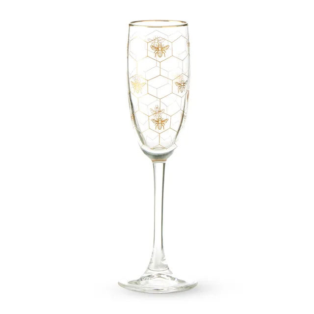 Mixed Dorset & Fiore Champagne Flutes, Set of 4