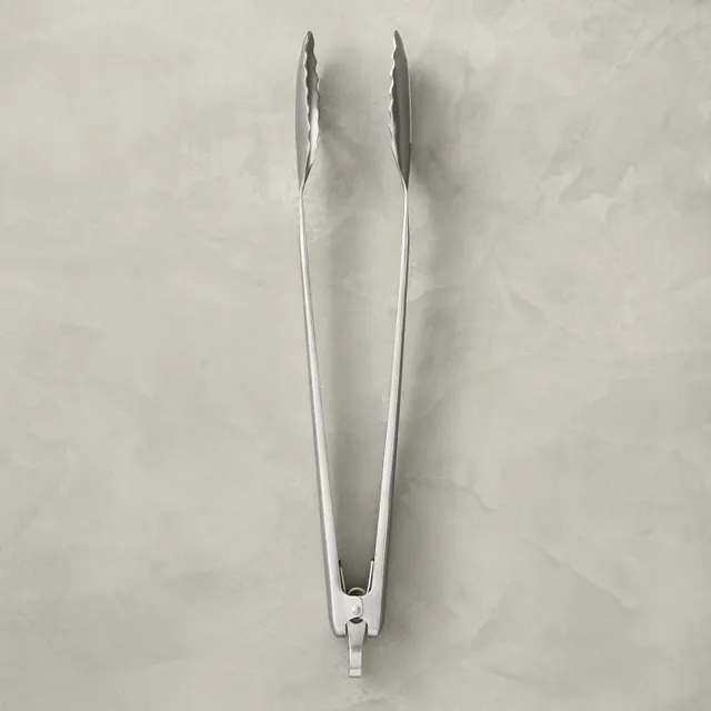 Williams Sonoma Stainless-Steel Silicone Pasta Tongs