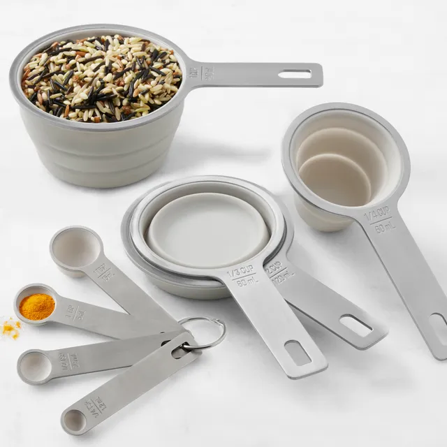 Williams Sonoma All-Clad Odd-Sized Measuring Cups & Spoons