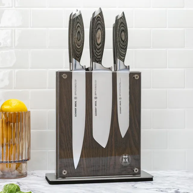 Schmidt Brothers Cutlery - Evolution, 3-Piece Knife Set, Silver