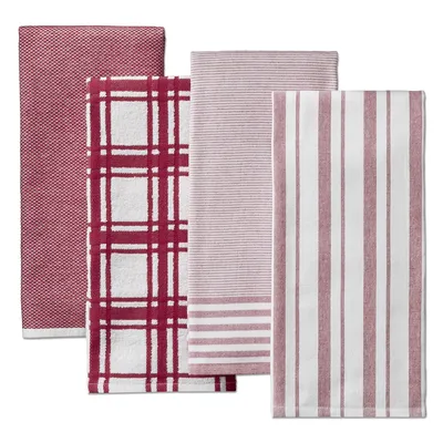 Williams Sonoma Super Absorbent Multi-Pack Kitchen Towels - Set of 4