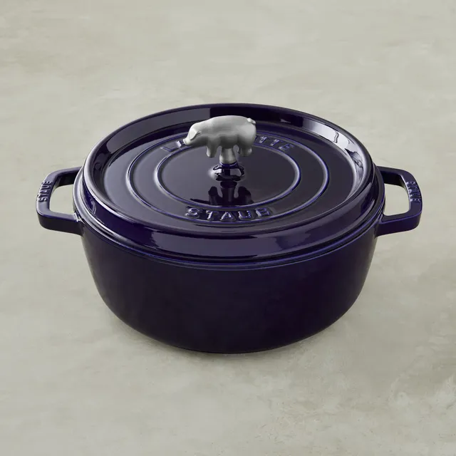 Milo by Kana Cast Iron Cookware Classic 5.5qt Dutch Oven Black