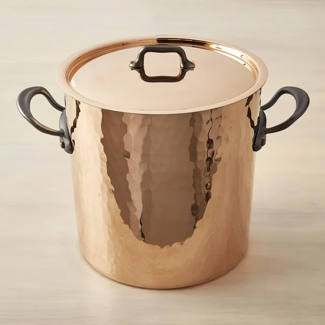 Mauviel Copper Stock Pot