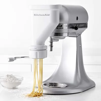 Pasta Attachment + Ravioli Maker Attachment for Kitchenaid Stand Mixers  Silver
