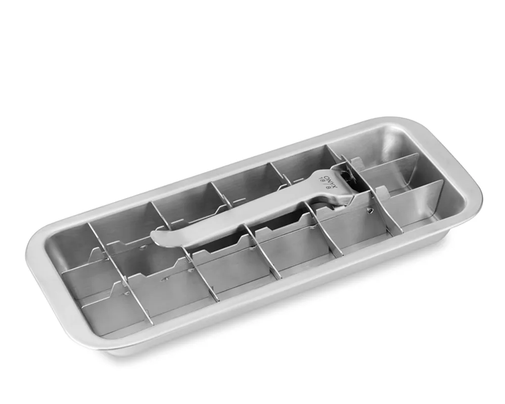 Williams Sonoma Onyx Stainless-Steel Ice Cube Tray